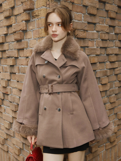 LIP SERVICE(リップサービス) |ケープライクフレアスリーブコート