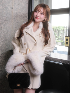 LIP SERVICE(リップサービス) |ケープライクフレアスリーブコート