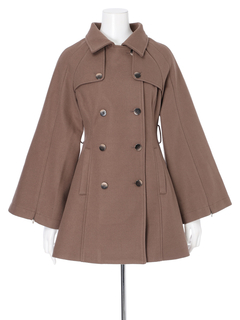 LIP SERVICE(リップサービス) |ケープライクフレアスリーブコート