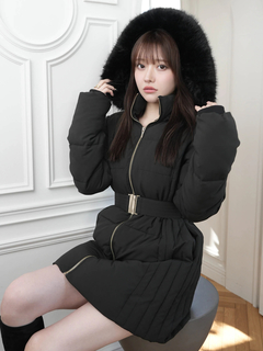 LIP SERVICE(リップサービス) |シェーディングライン中綿コート