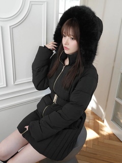 LIP SERVICE(リップサービス) |シェーディングライン中綿コート