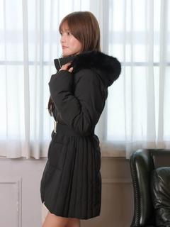 LIP SERVICE(リップサービス) |シェーディングライン中綿コート