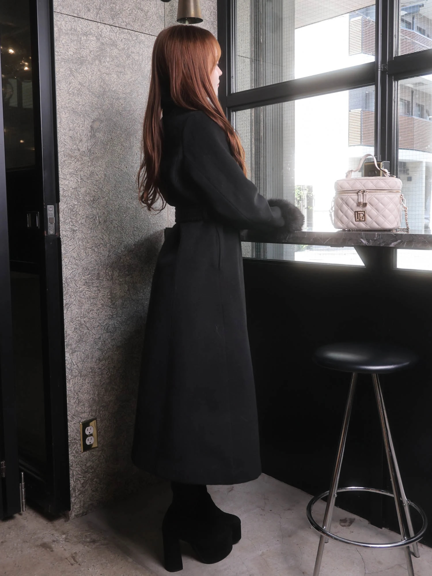 えなみだいせい‼️ AFB ファーベルト ライトピンク AFB ファー ベルト