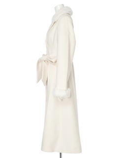 LIP SERVICE(リップサービス) |LADYライクファーカラーロングコート