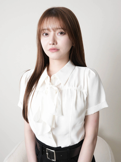 LIP SERVICE(リップサービス) |2wayリボンハーフブラウス