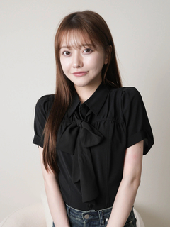 LIP SERVICE(リップサービス) |2wayリボンハーフブラウス