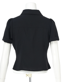 LIP SERVICE(リップサービス) |2wayリボンハーフブラウス