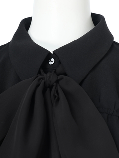 LIP SERVICE(リップサービス) |2wayリボンハーフブラウス