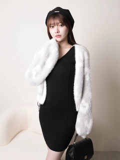 LIP SERVICE(リップサービス) |レオパードアンサンブルニット