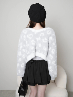 LIP SERVICE(リップサービス) |レオパードアンサンブルニット