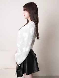 LIP SERVICE(リップサービス) |レオパードアンサンブルニット