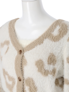 LIP SERVICE(リップサービス) |レオパードアンサンブルニット