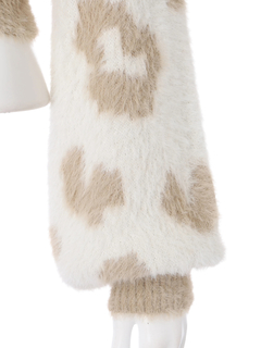 LIP SERVICE(リップサービス) |レオパードアンサンブルニット