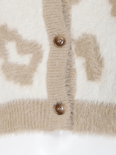 LIP SERVICE(リップサービス) |レオパードアンサンブルニット