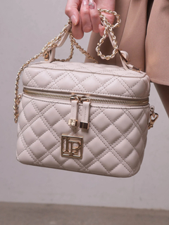 LIP SERVICE(リップサービス) |LPプレートキルティングバニティバッグ