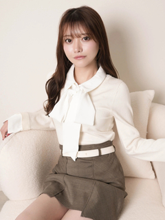 LIP SERVICE(リップサービス) |2wayシャツレイヤードニットトップス