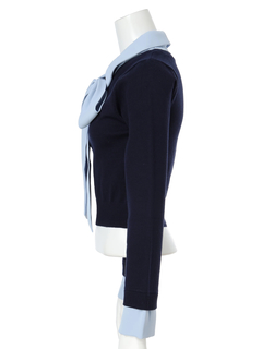 LIP SERVICE(リップサービス) |2wayシャツレイヤードニットトップス