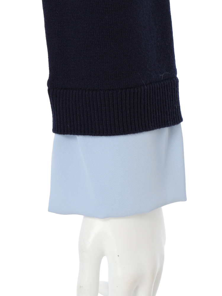 LIP SERVICE（リップサービス）｜ 2wayシャツレイヤードニットトップス