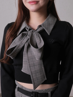 LIP SERVICE(リップサービス) |2wayシャツレイヤードニットトップス