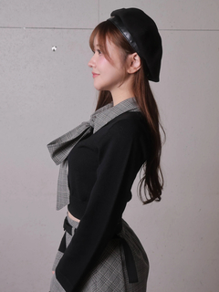 LIP SERVICE(リップサービス) |2wayシャツレイヤードニットトップス