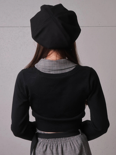 LIP SERVICE(リップサービス) |2wayシャツレイヤードニットトップス