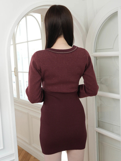 LIP SERVICE(リップサービス) |チェーンステッチクラシカルワンピース