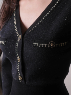 LIP SERVICE(リップサービス) |チェーンステッチクラシカルワンピース