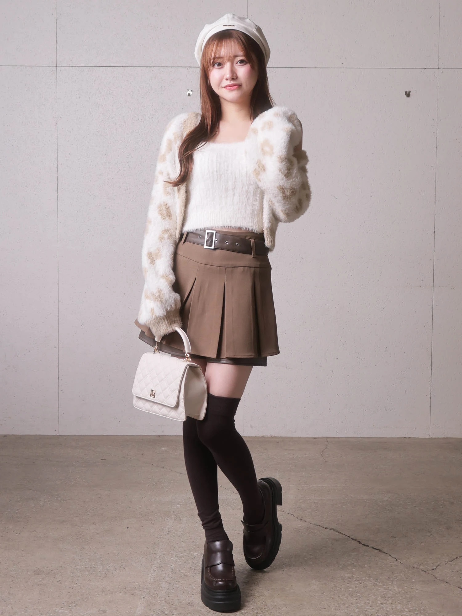 LIP SERVICE(リップサービス)| レザーレイヤードプリーツ LIP SERVICE(リップサービス)| レザーレイヤードプリーツ