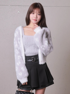 LIP SERVICE(リップサービス) |レザーレイヤードプリーツショートパンツ