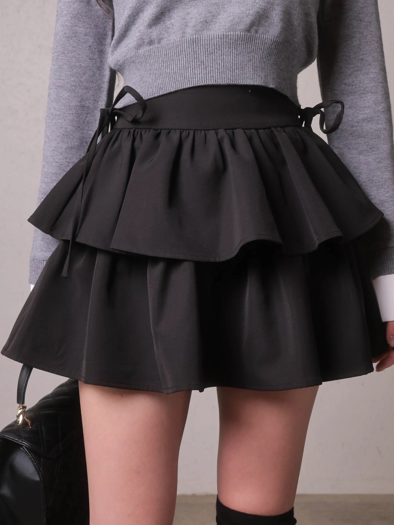 LIP SERVICE（リップサービス）｜ サイドリボンフリルティアードミニ