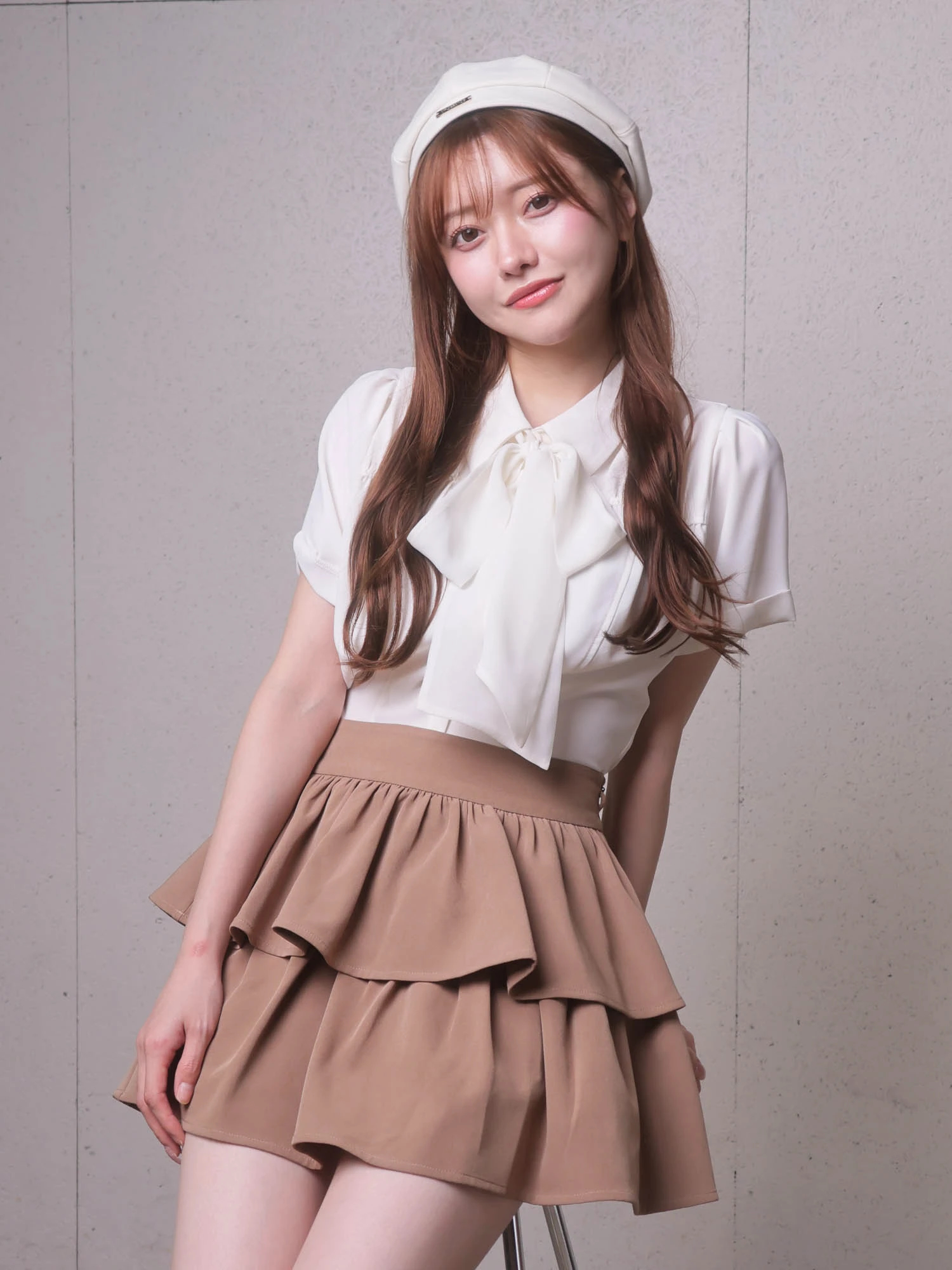 LIP SERVICE（リップサービス）｜ サイドリボンフリルティアードミニ