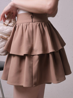 LIP SERVICE(リップサービス) |サイドリボンフリルティアードミニスカート