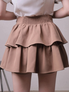 LIP SERVICE(リップサービス) |サイドリボンフリルティアードミニスカート