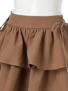 LIP SERVICE(リップサービス) |サイドリボンフリルティアードミニスカート