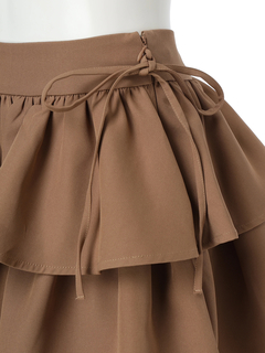 LIP SERVICE(リップサービス) |サイドリボンフリルティアードミニスカート