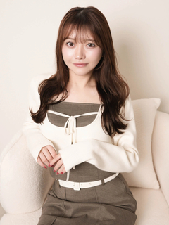 LIP SERVICE(リップサービス) |コルセットチェックトップス