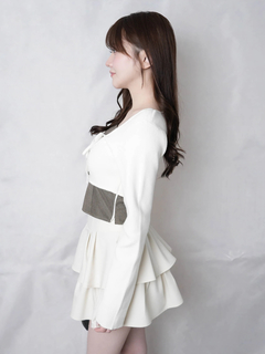 LIP SERVICE(リップサービス) |コルセットチェックトップス