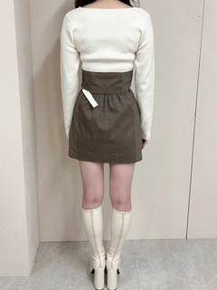 LIP SERVICE(リップサービス) |コルセットチェックトップス