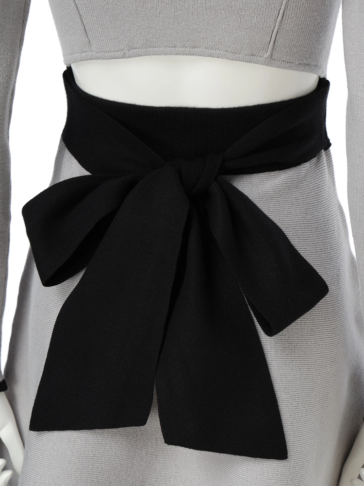 LIP SERVICE（リップサービス）｜ バックリボンバイカラーフレア