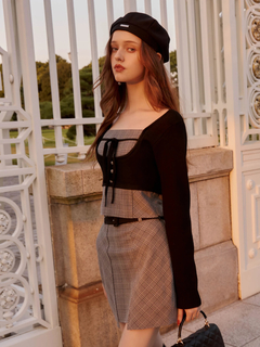 LIP SERVICE(リップサービス) |インナーショーパン付チェックスカート