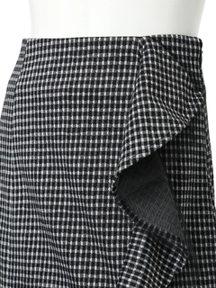 LIP SERVICE(リップサービス) |シアーラインラッフルロングスカート