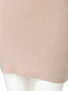 LIP SERVICE(リップサービス) |デコルテオープンバイカラーリボンニットワンピース