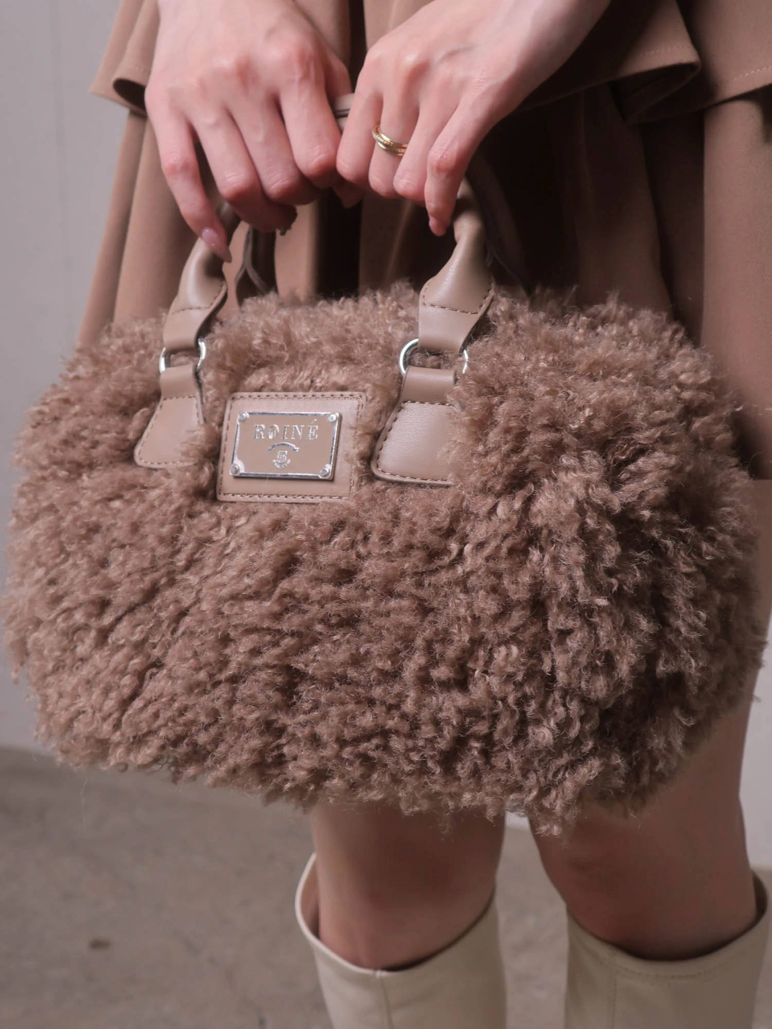 LIP SERVICE（リップサービス）｜ プードルボアミニボストンバッグ