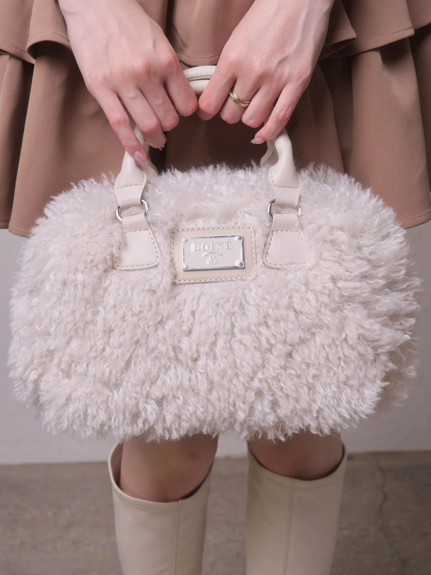 LIP SERVICE（リップサービス）｜ プードルボアミニボストンバッグ