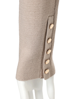 LIP SERVICE(リップサービス) |アシメオフショルストラップニット