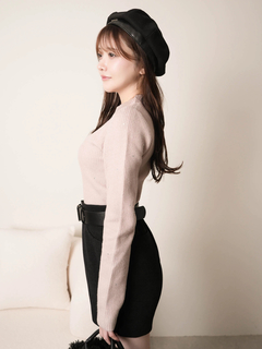 LIP SERVICE(リップサービス) |ウォームジュエルリブニット