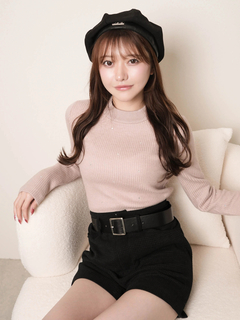 LIP SERVICE(リップサービス) |ウォームジュエルリブニット