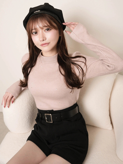 LIP SERVICE(リップサービス) |ウォームジュエルリブニット