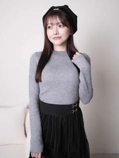 LIP SERVICE(リップサービス) |ウォームジュエルリブニット