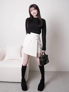 LIP SERVICE(リップサービス) |ウォームジュエルリブニット